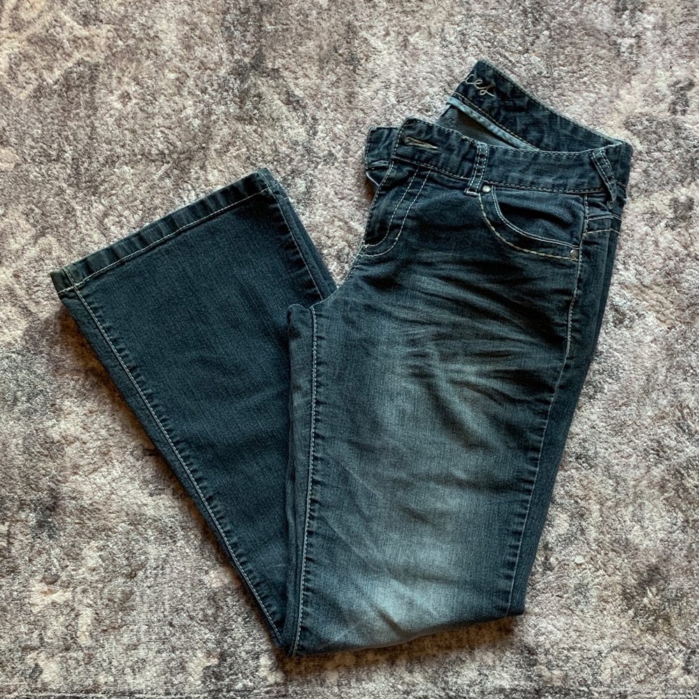 Dark Wash Denim Jeans Maurice’s Size 7/8 Short